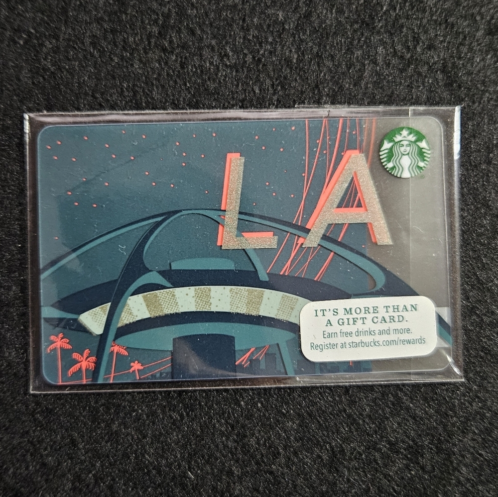 Starbucks Card - Las Angelas 2015 - Traditonal Plastic